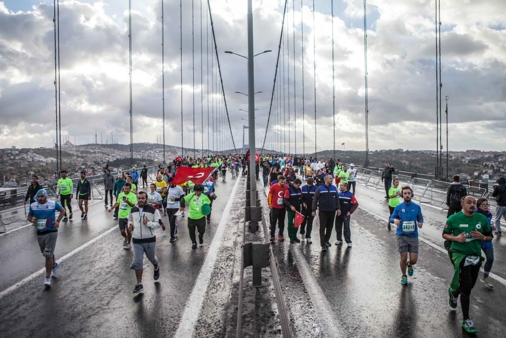 Vodafone 38. İstanbul Maratonu’ndan kareler