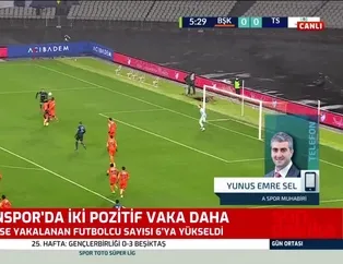 Trabzonspor'da vaka sayısı 6'ya yükseldi