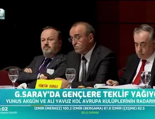 Galatasaray'da gençlere teklif yağıyor