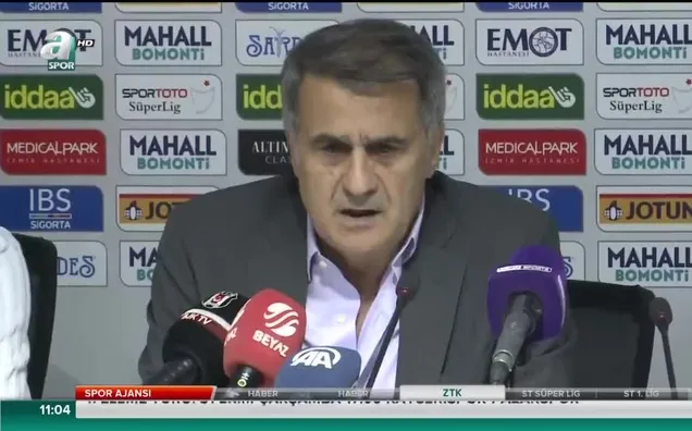Şenol Güneş, Guti sorularına cevap vermedi