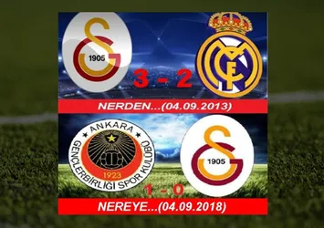 G.Saray yenildi sosyal medya coştu!