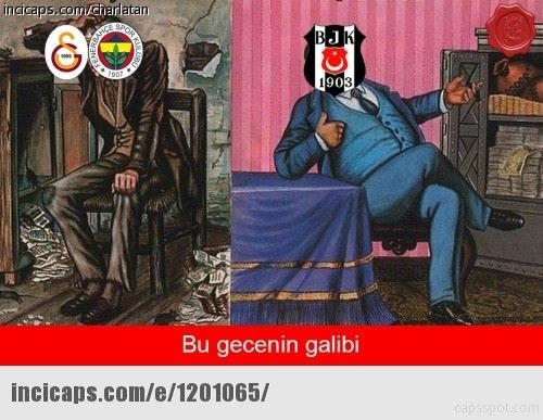 Maç bitti capsler patladı