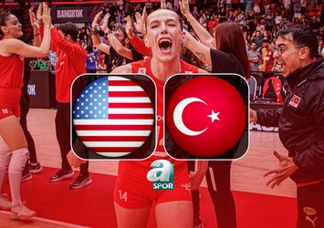 ABD-Türkiye voleybol maçı bilgileri!