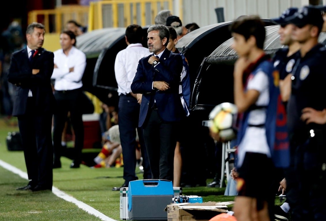 Göztepe - Fenerbahçe maçından kareler