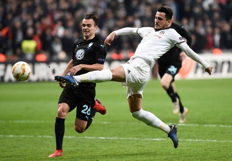 Beşiktaş - Malmö maçından kareler
