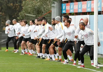 Galatasaray, hazırlıklarını sürdürdü