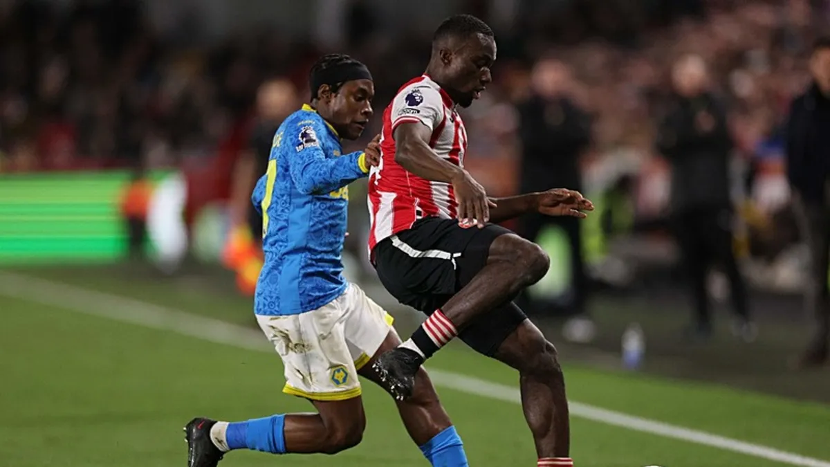 4 gollü maçta Brentford ile Wolverhampton yenişemedi!