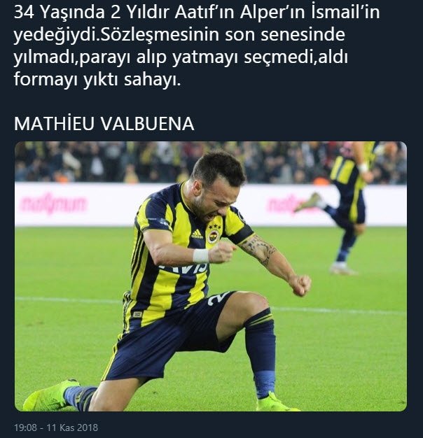 Sosyal medyada Valbuena çılgınlığı!