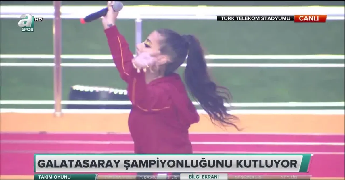 İrem Derici'den Galatasaray'a özel şarkı