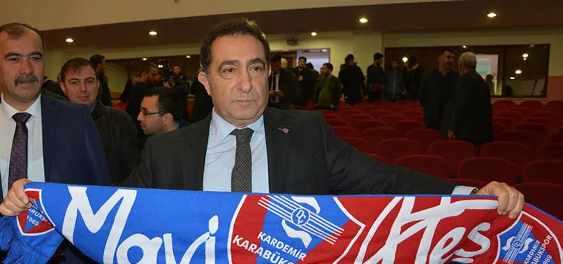 Karabükspor'un başkanı Ziya Ünsal oldu