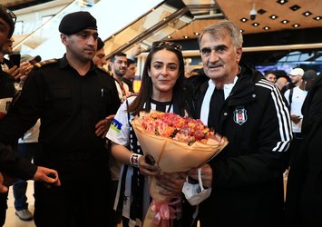 Beşiktaş Bakü'ye geldi!