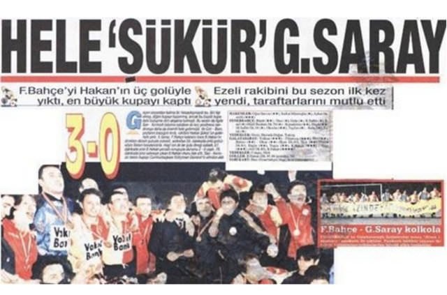 İşte unutulmaz Galatasaray - Fenerbahçe derbileri