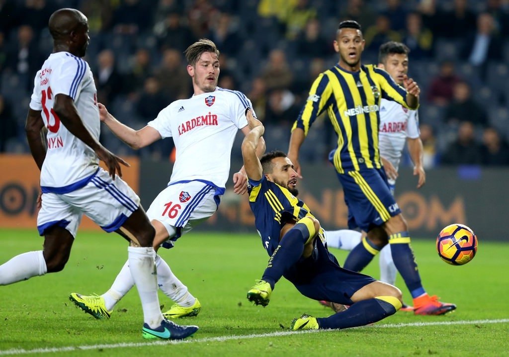 Fenerbahçe-Karabükspor maçından kareler