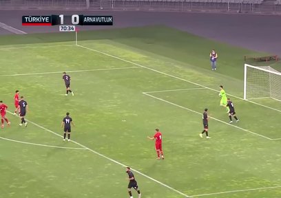 Türkiye U21 1-0 Arnavutluk U21 | MAÇ ÖZETİ