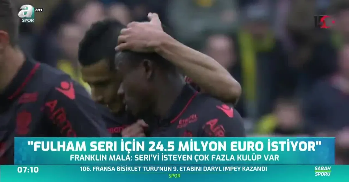 "Fulham Seri için 24.5 milyon Euro istiyor"