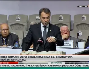 Fikret Orman: "Taraftar ortalamamız 30 bin"