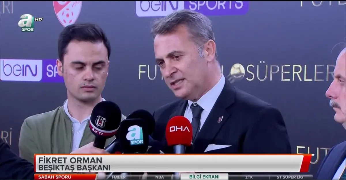 Fikret Orman'dan derbi açıklaması