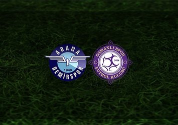 Adana Demirspor-Osmanlıspor maçı saat kaçta? Hangi kanalda?