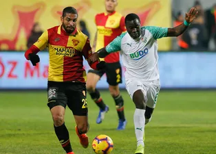 Göztepe - Bursaspor maçından kareler...