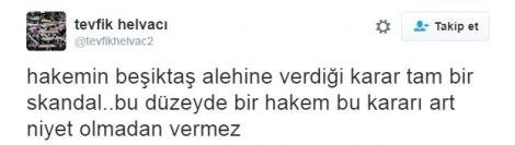 Twitter’da Beşiktaş isyanı