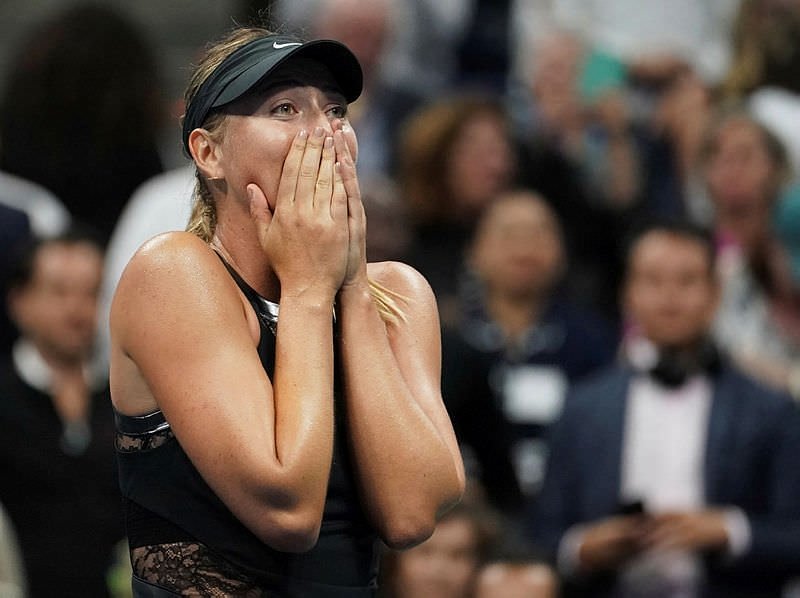 Sharapova’nın gözyaşları