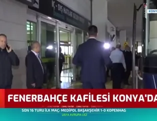 Fenerbahçe kafilesi Konya'da