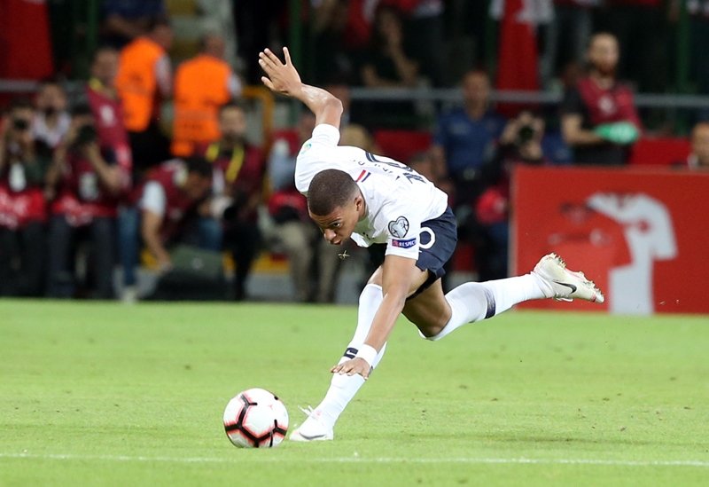 Türkiye - Fransa maçından kareler...