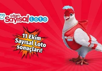 İşte Çılgın Sayısal Loto sonuçları!