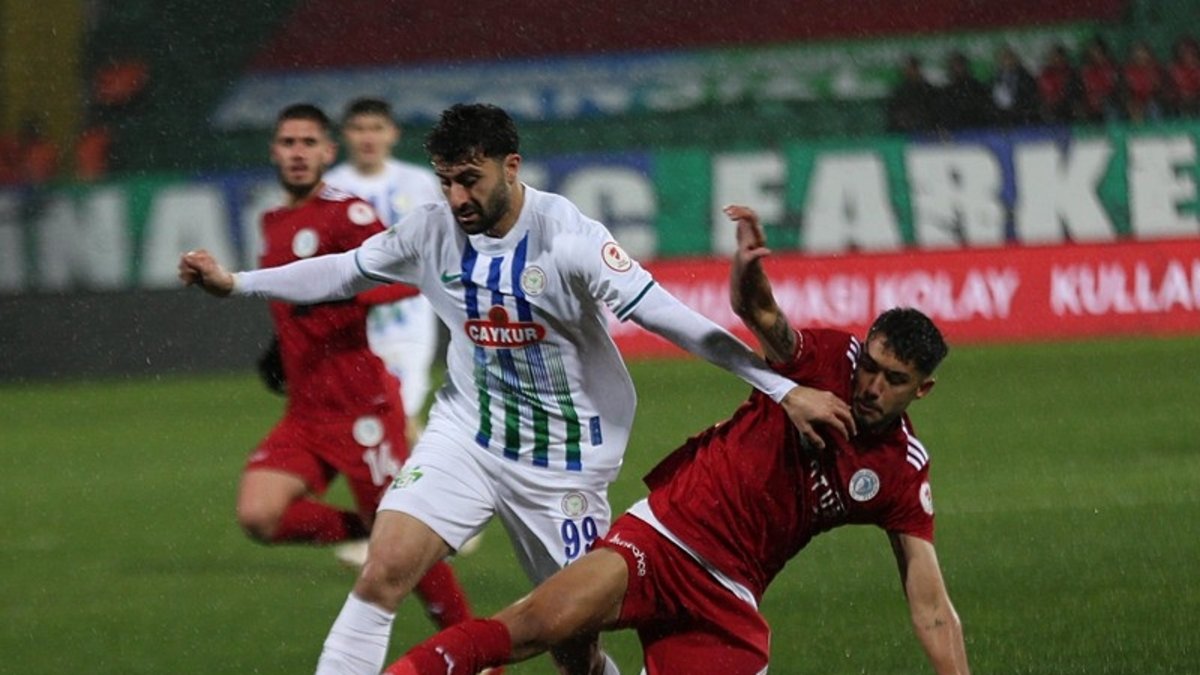 Çaykur Rizespor evinde Beyoğlu Yeni Çarşı ile berabere kaldı!