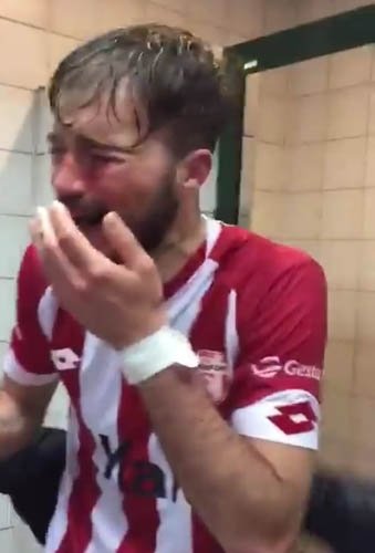 Futbolcuları hastanelik ettiler!