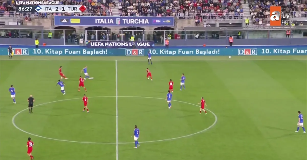 GOL | İtalya 3-1 Türkiye