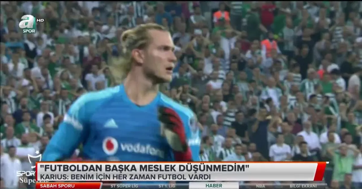 Karius: "Futboldan başka meslek düşünmedim"