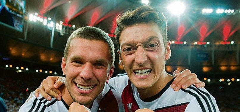 Lukas Podolski'den Mesut Özil'e destek! "Kadro dışı kararı haksızlık"