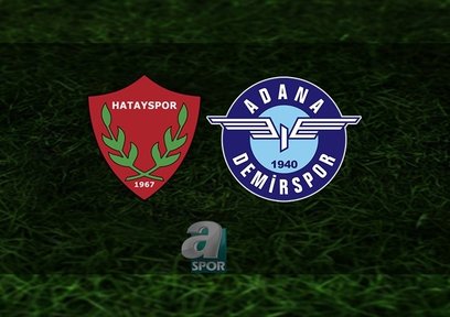 Hatayspor - A. Demirspor | CANLI