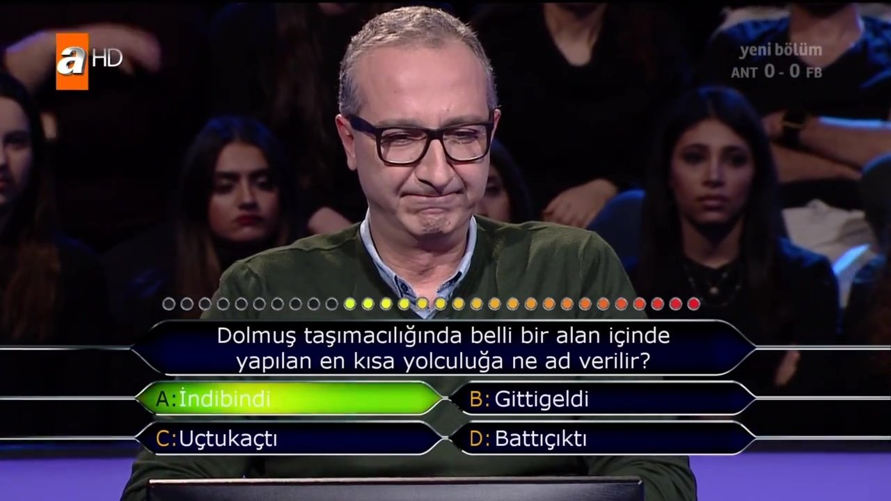 Kim Milyoner Olmak İster 796. bölüm soru ve cevapları | Futbol sorusu geceye damga vurdu