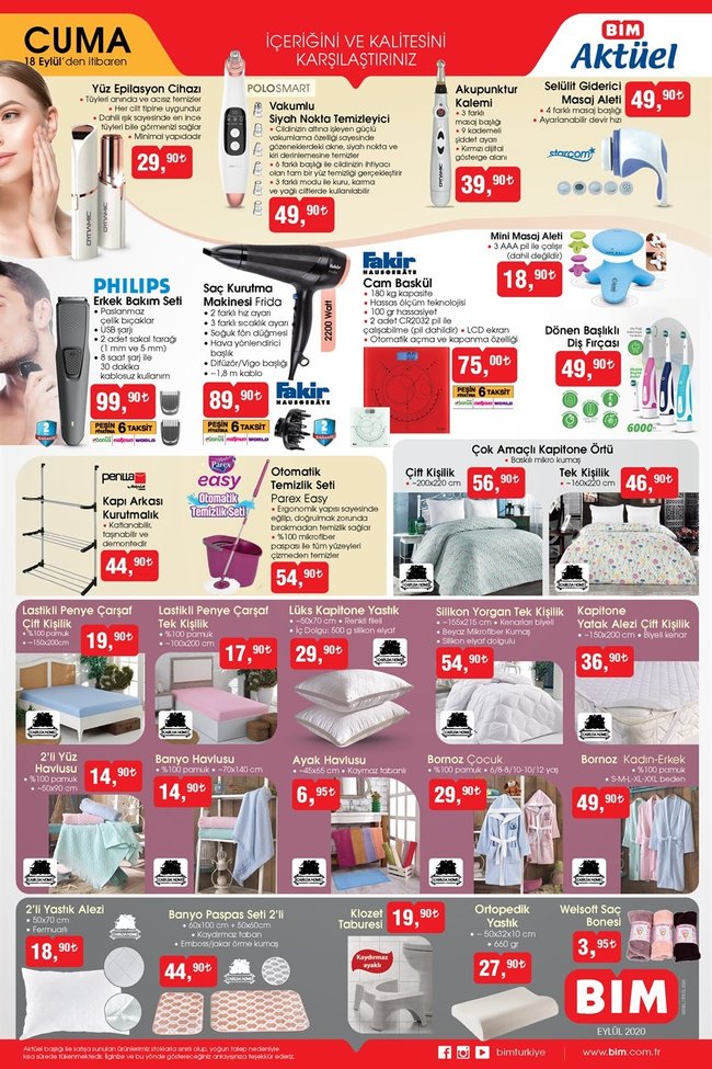 bim de bu hafta hangi urunler indirimli