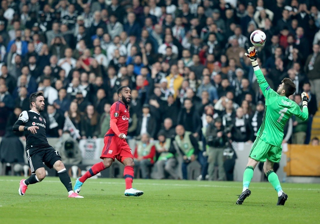 Beşiktaş - O.Lyon maçından kareler