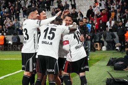 Beşiktaş evinde moral kazandı!