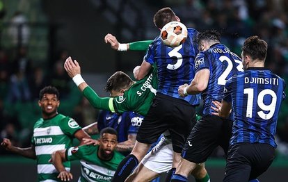 Sporting 1-1 Atalanta MAÇ SONUCU-ÖZET Portekiz’de kazanan çıkmadı!