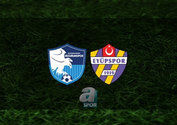 BB Erzurumspor - Eyüpspor maçı ne zaman?