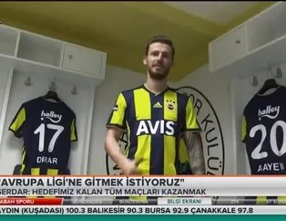 Serdar Aziz: "Avrupa Ligi'ne gitmek istiyoruz"