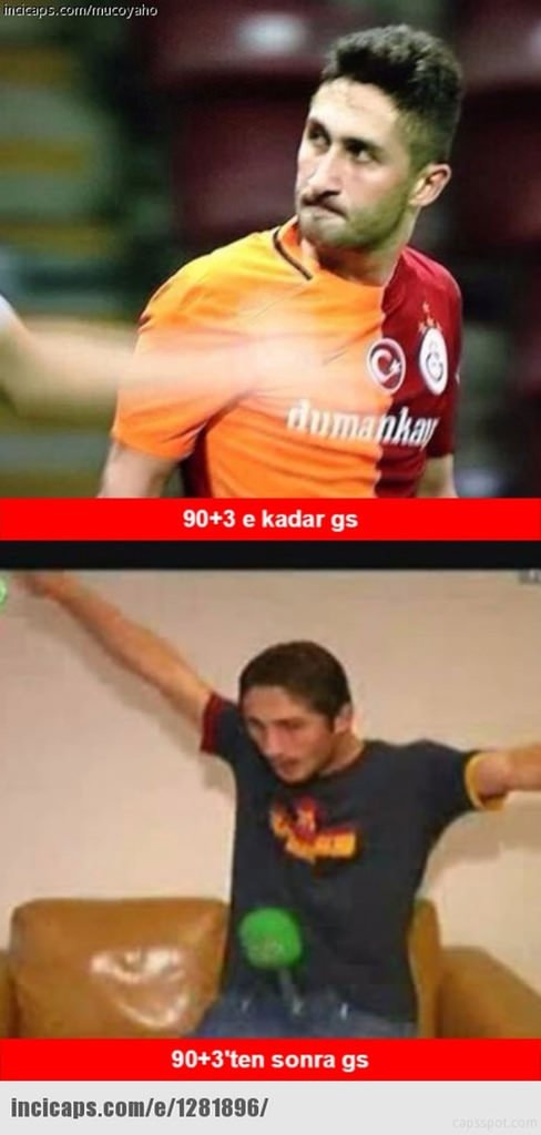 Galatasaray - Başakşehir maçı caps’leri