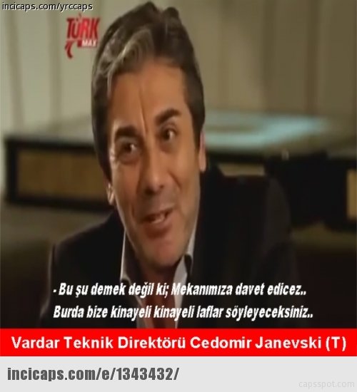 Vardar - Fenerbahçe capsleri