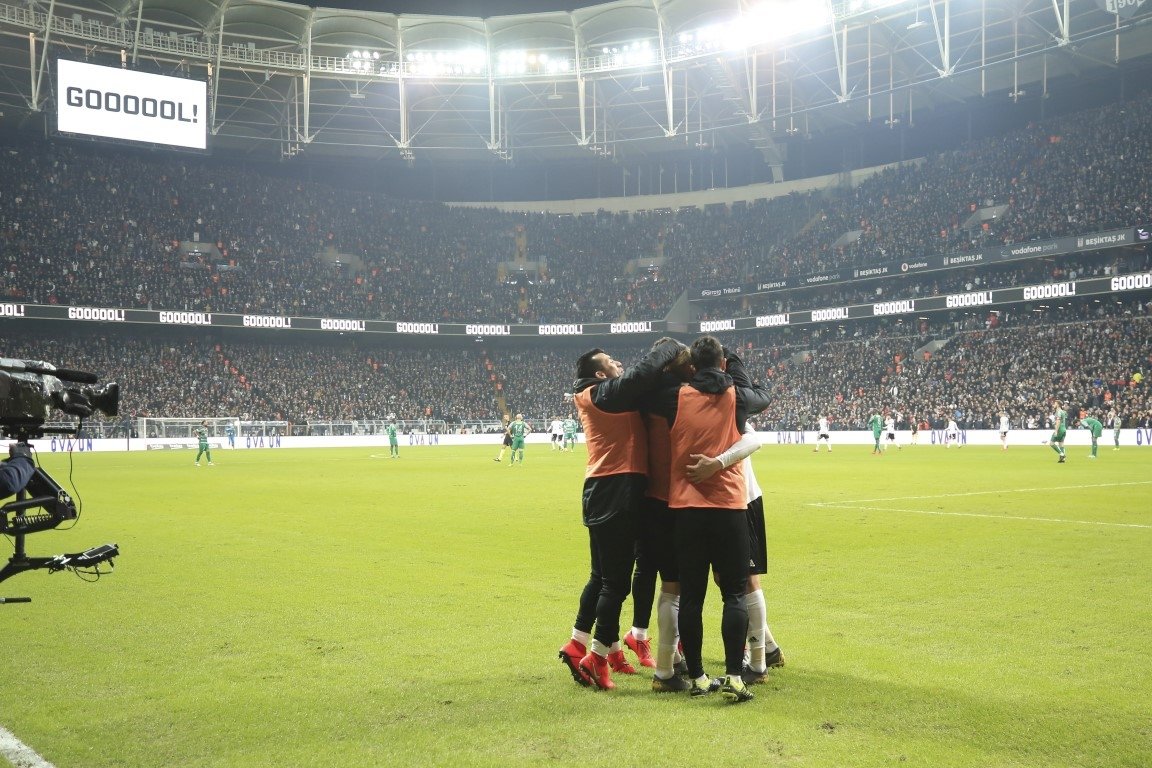 Beşiktaş - Bursaspor maçından kareler!