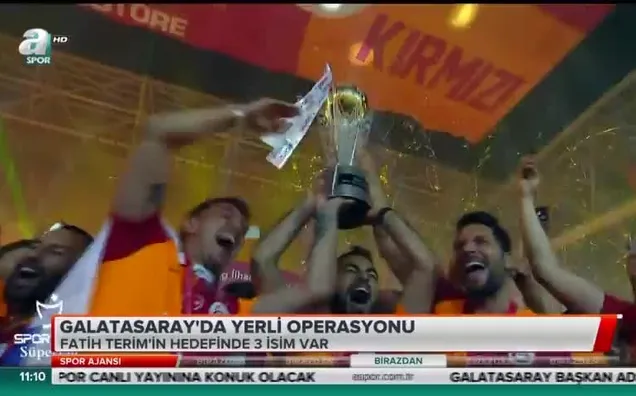 Galatasaray'da yerli operasyonu