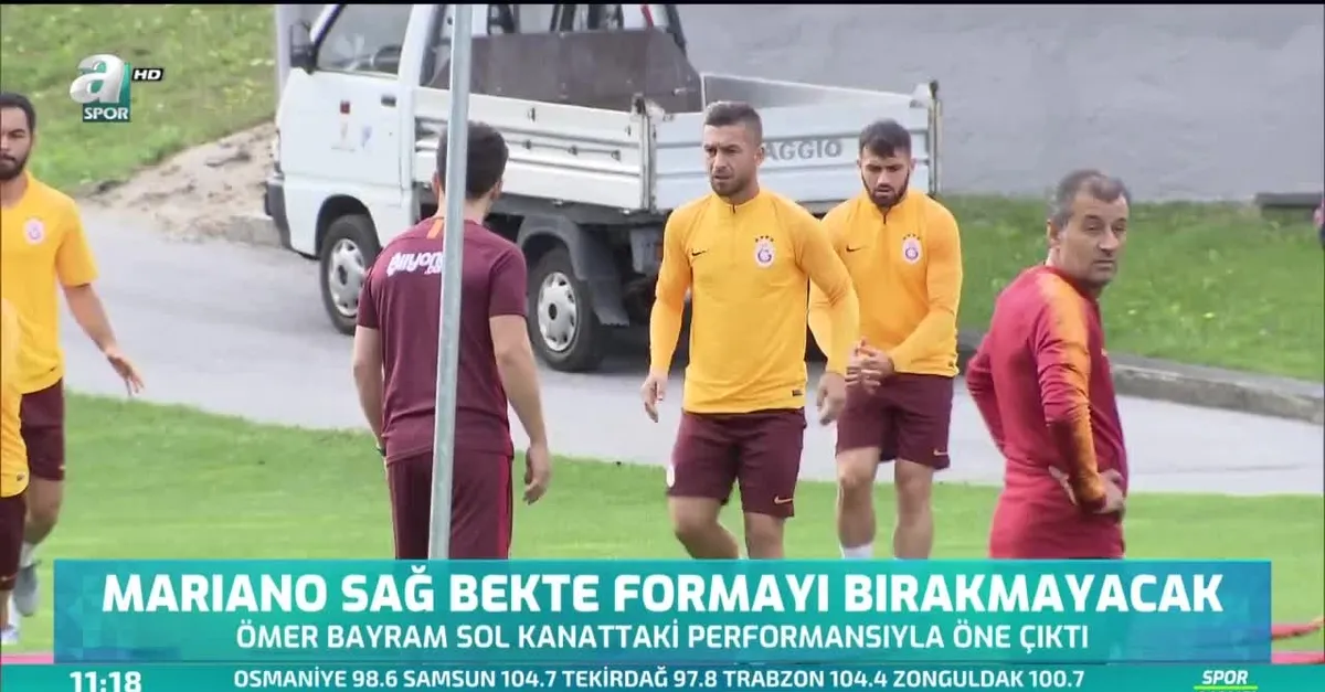 Galatasaray'da kampın yıldızı Babel