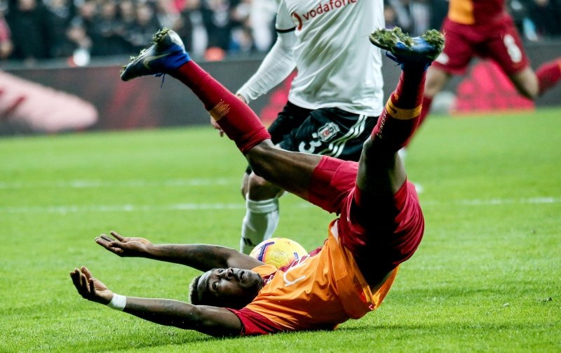 Beşiktaş - Galatasaray maçından kareler