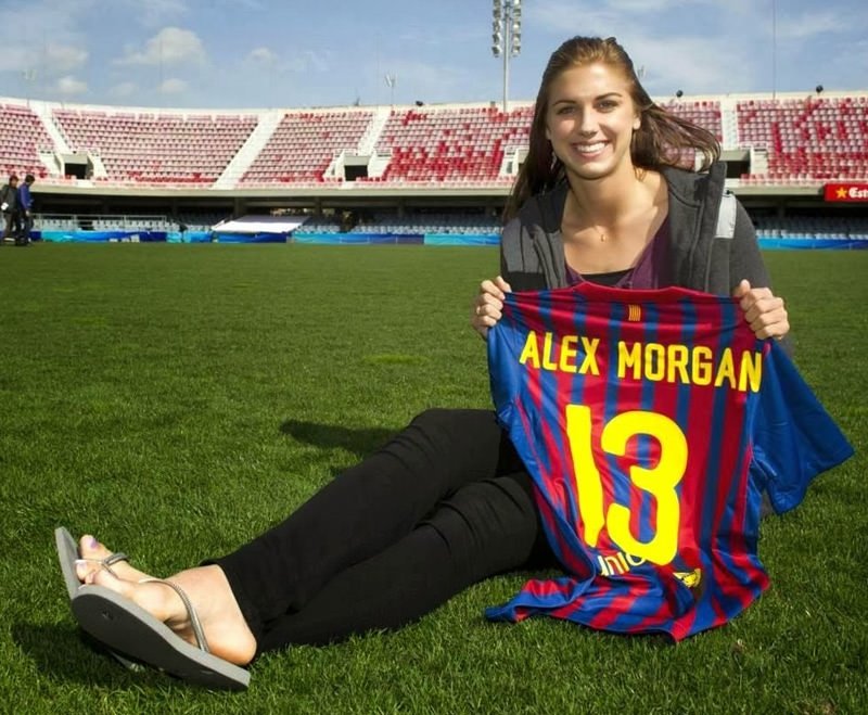 Dünyanın en güzel forveti: Alex Morgan