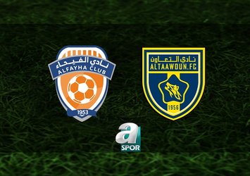 Al Fayha - Al Taawon maçı saat kaçta?