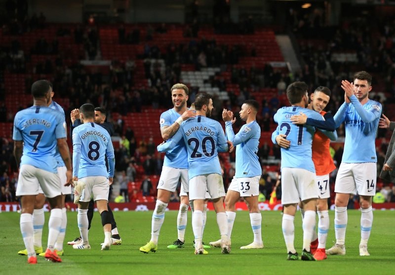 Manchester United - Manchester City maçından kareler...